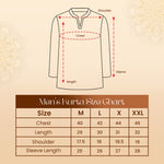 Shankh Royal floral Dark Green short kurta