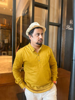 Radiate Elegance in Yellow Kurta