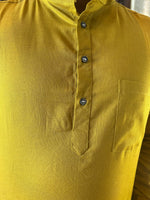 Radiate Elegance in Yellow Kurta