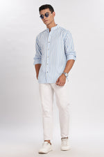 Nawabi Blue Stripe